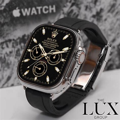 rolex band apple wath|apple watch ultra rolex band.